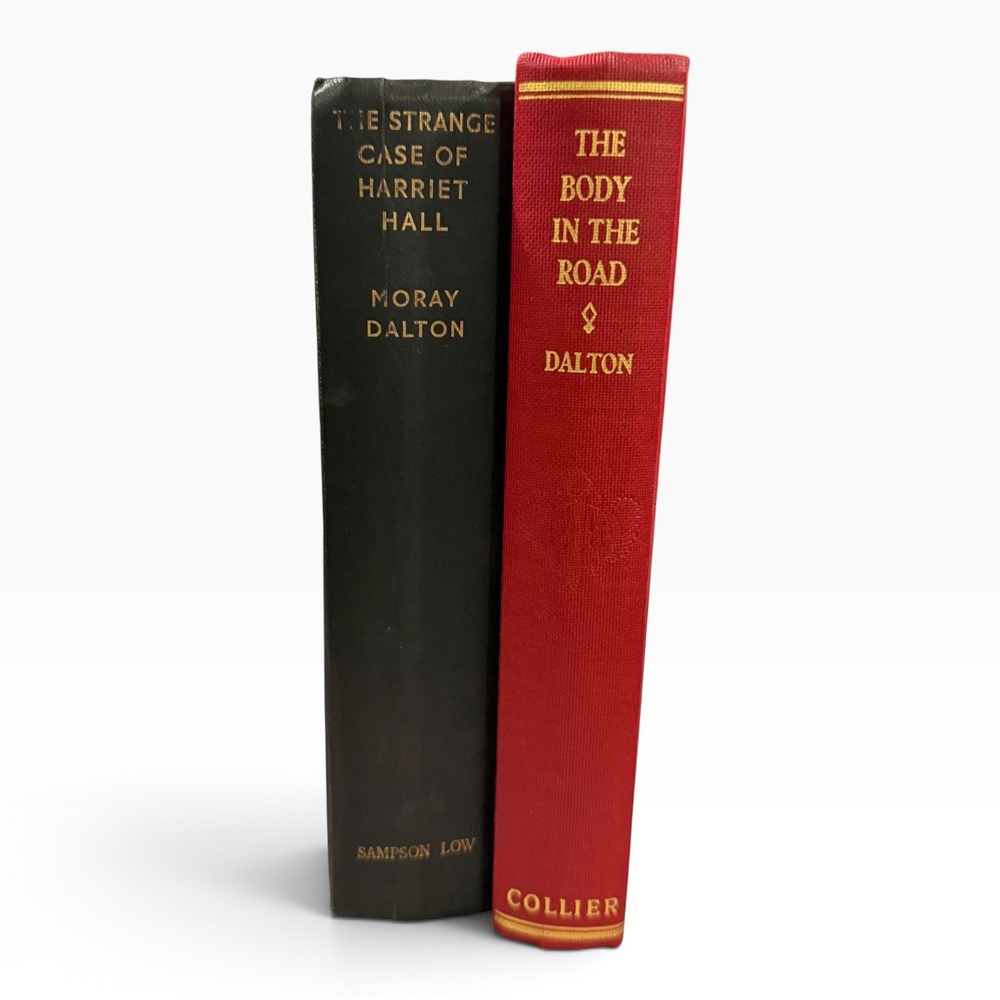 Moray Dalton Mystery Book Set Harriet Hall & The Body in the Road Hardcover 1930